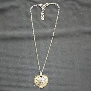 Brighton Goldtone Heart Necklace